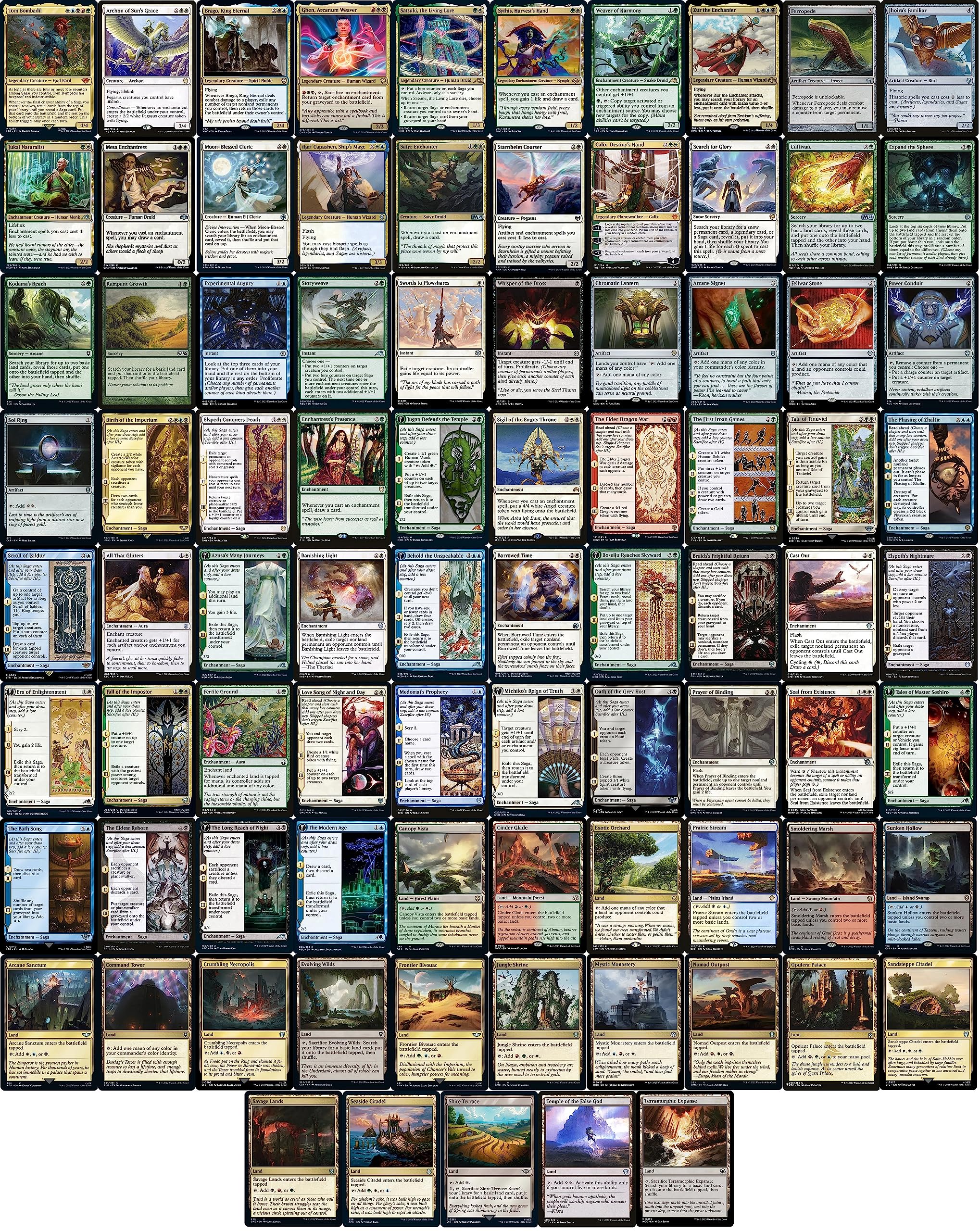 Amazon.com: Elite Saga Commander Deck - Tom Bombadil - 5 Color